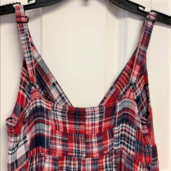 Faded Glory Sun Dress Size S Plaid - Picture 5 of 5